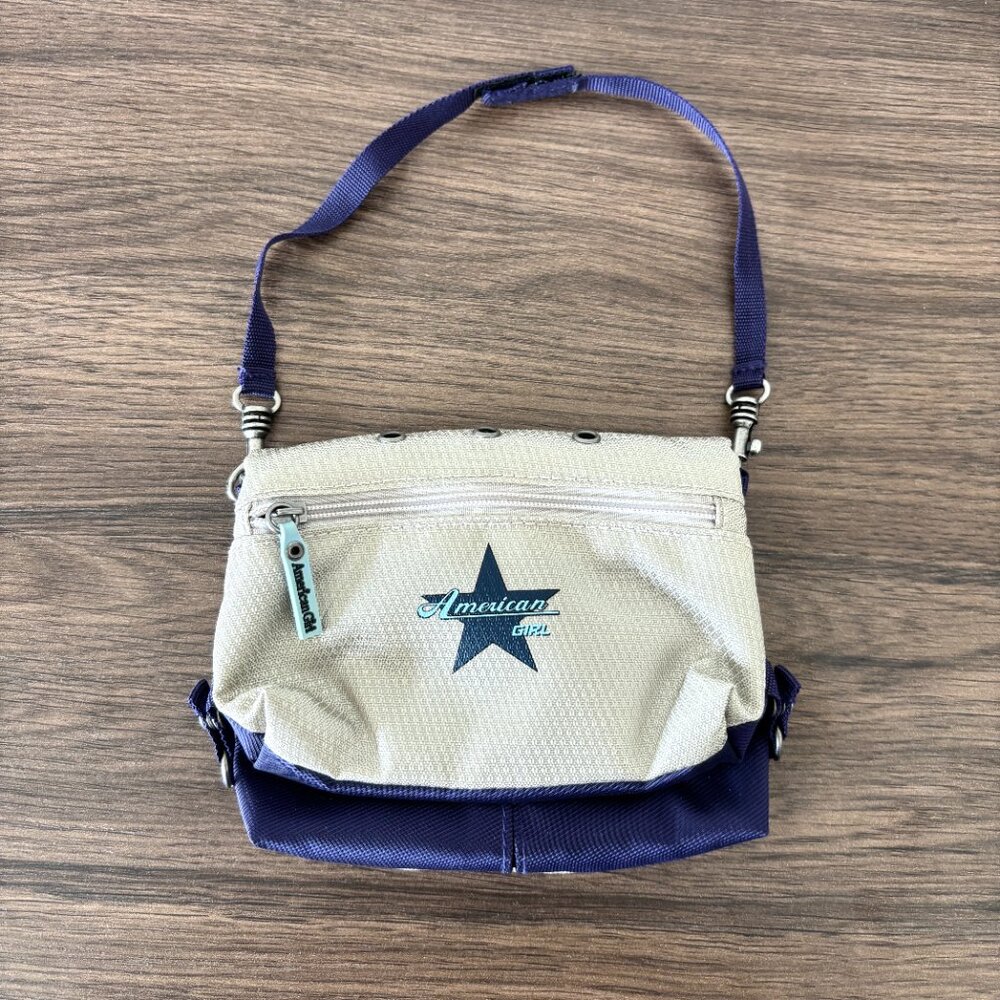 American Girl Doll Reversible Bag Backpack Messenger Bag